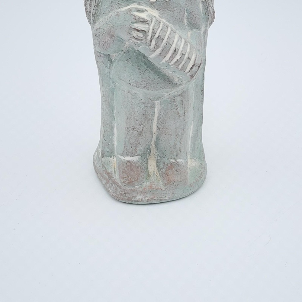 Vintage 1986 Isabel Bloom Squeeze Box Angel Concrete Figurine Sculpture Signed - Picture 6 of 10